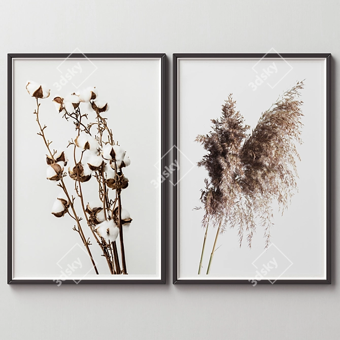 Versatile Picture Frames Set -299 3D model image 4