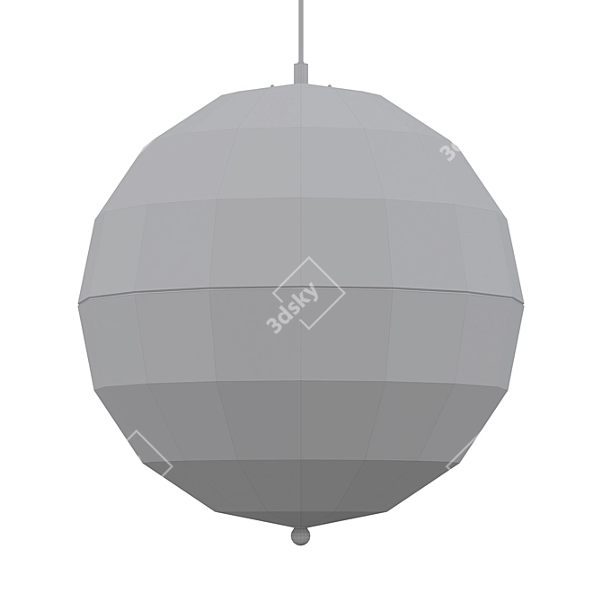 Celestial Sphere Hanging Light 3D model image 2