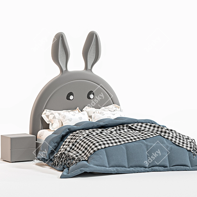 Cozy Rabbit Haven 3D model image 3