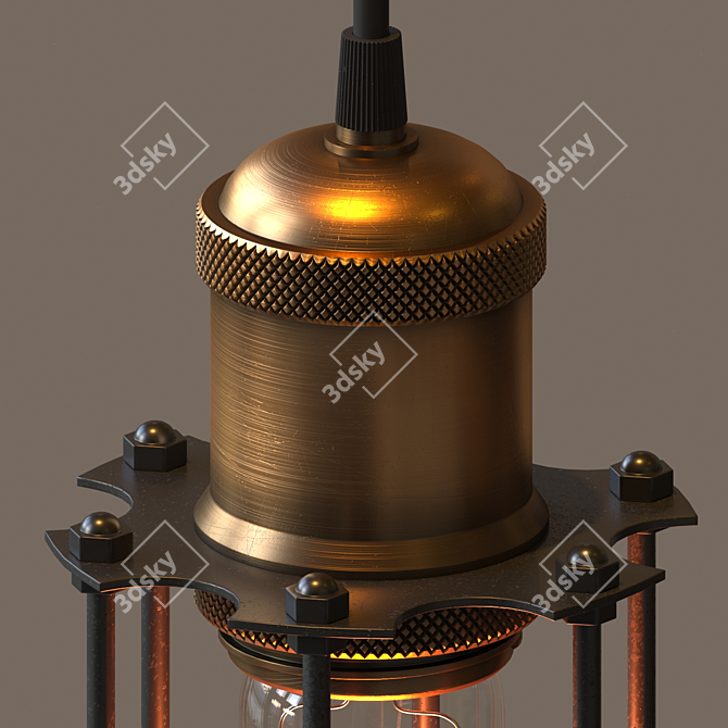 Lonkoey Modern Pendant Lamp 3D model image 2