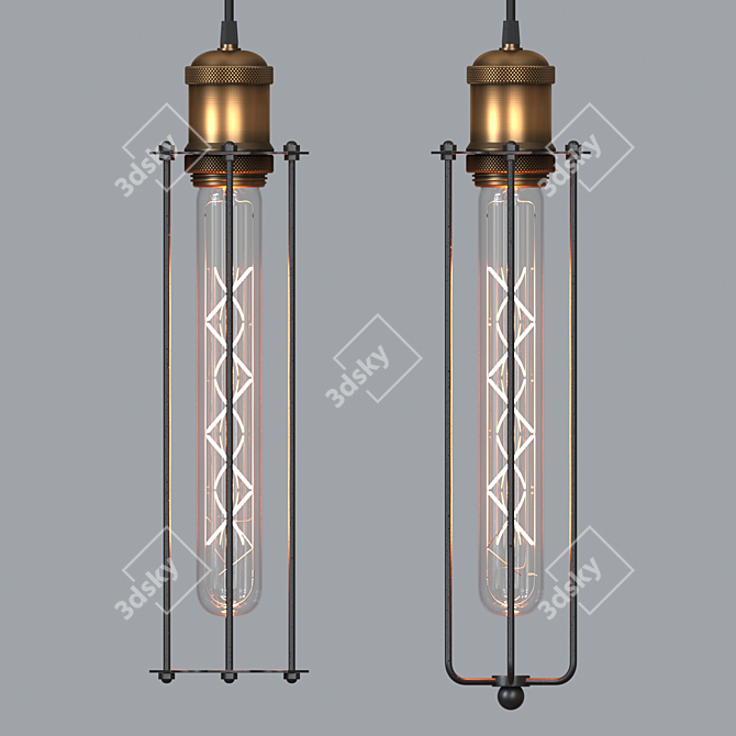 Lonkoey Modern Pendant Lamp 3D model image 4