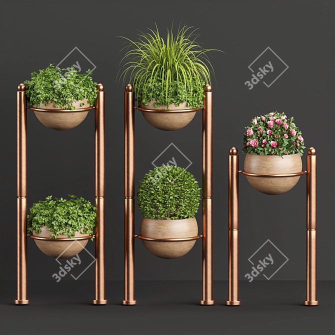 PBR Indoor Plants Collection - Vol. 35 3D model image 1