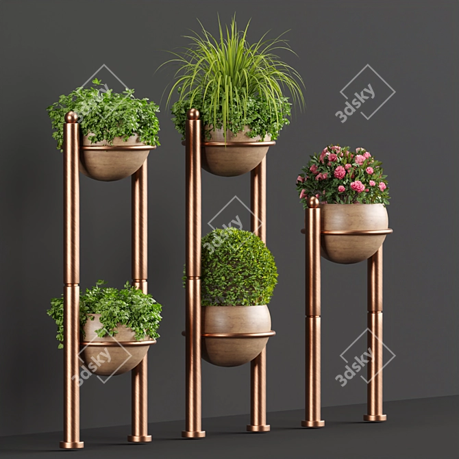 PBR Indoor Plants Collection - Vol. 35 3D model image 2