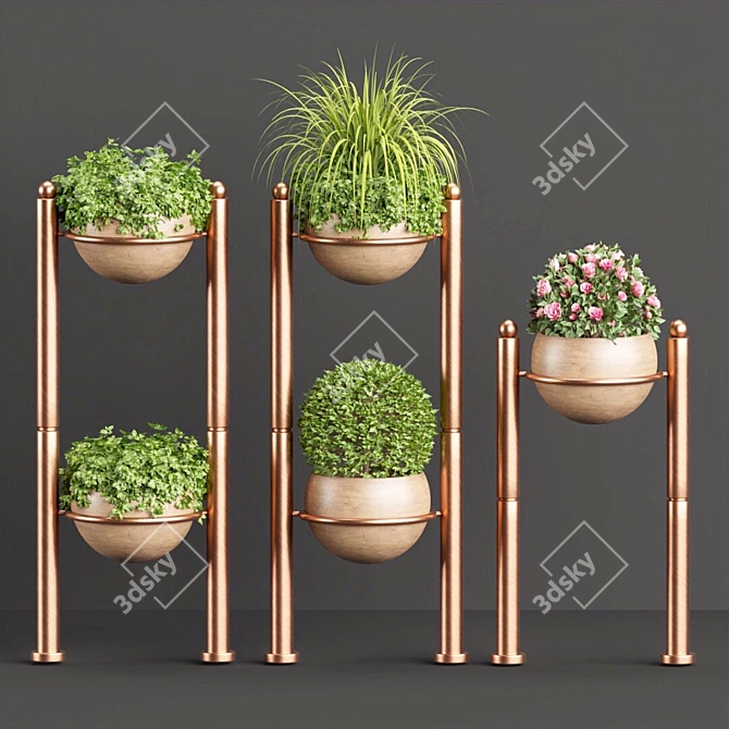 PBR Indoor Plants Collection - Vol. 35 3D model image 13