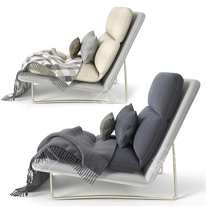B&B Italia Luxury Sofa 3D model image 2