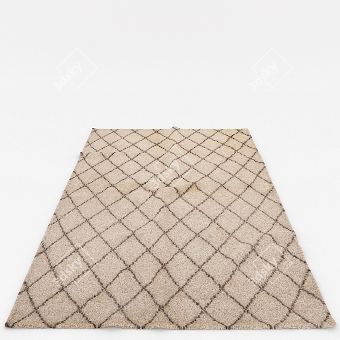 Versatile Rug Set with VRayFur 3D model image 6