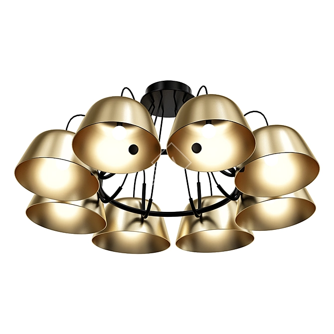 Imperium Loft SOL Pendant Light 3D model image 1