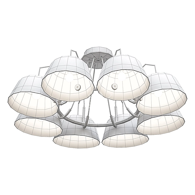 Imperium Loft SOL Pendant Light 3D model image 3