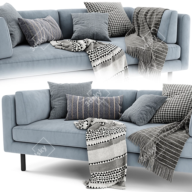 Lappi Sofa: Modern Comfort for Your Home 3D model image 2