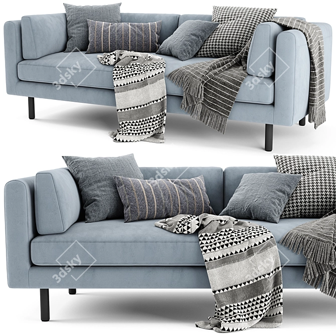Lappi Sofa: Modern Comfort for Your Home 3D model image 3