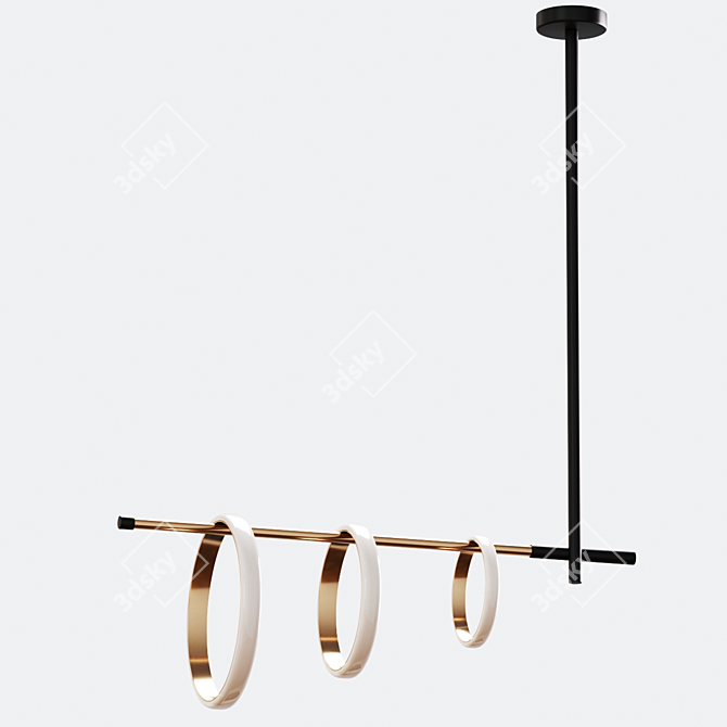 Budget Hanging Lamps 182 3D model image 2