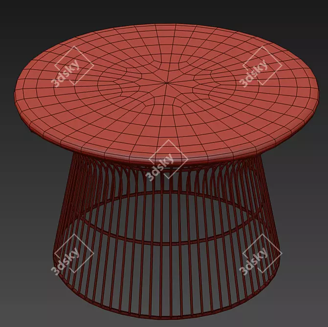 Celestial Cosmos Cocktail Table 3D model image 2