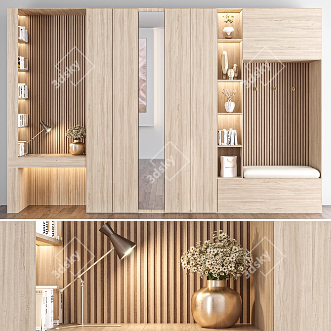 Elegant Hallway Design - 2015 3D model image 1