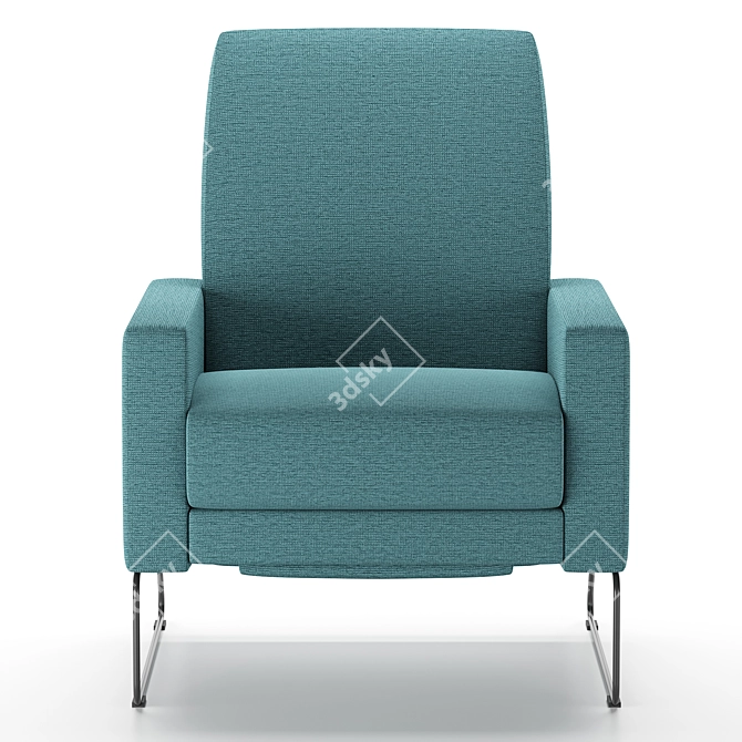 Modern Flight Recliner: Ultimate Comfort & Style 3D model image 1