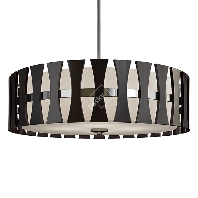 Elegant Cirus Pendant Light 3D model image 1