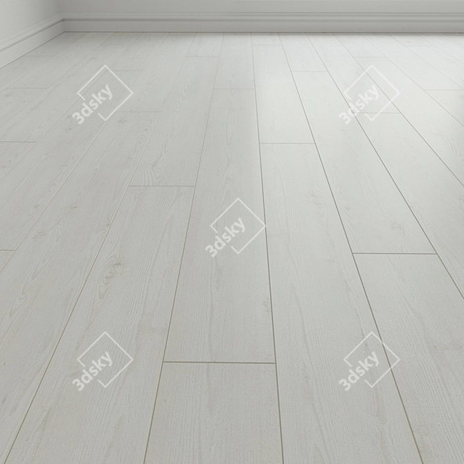 Versatile Laminate Flooring: Pine Kodiak 3D model image 1