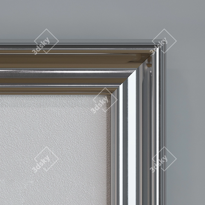 Modern Floral Frame Set 93 3D model image 6