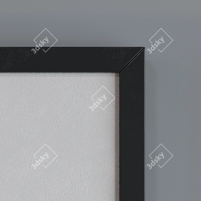 Modern Abstract Picture Frame Set 3D model image 6