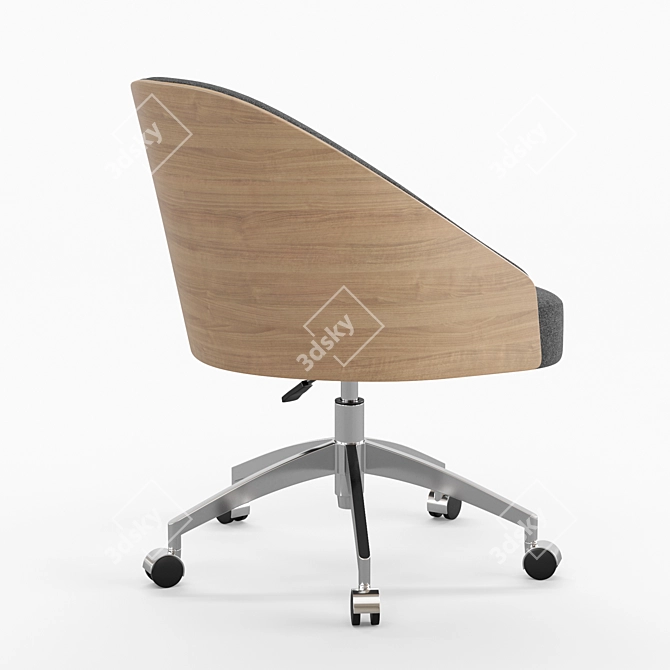 Modern Fernanda Office Chair 3D model image 3