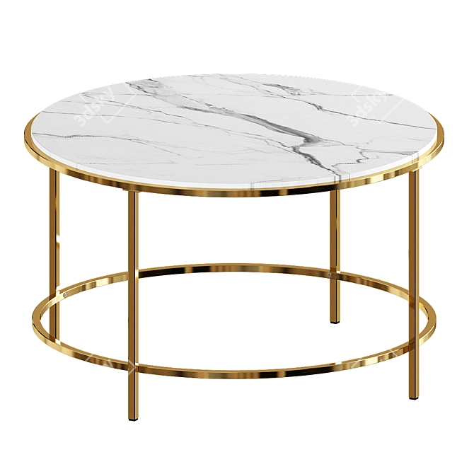 Sleek Savings: Emersyn Coffee Table 3D model image 1