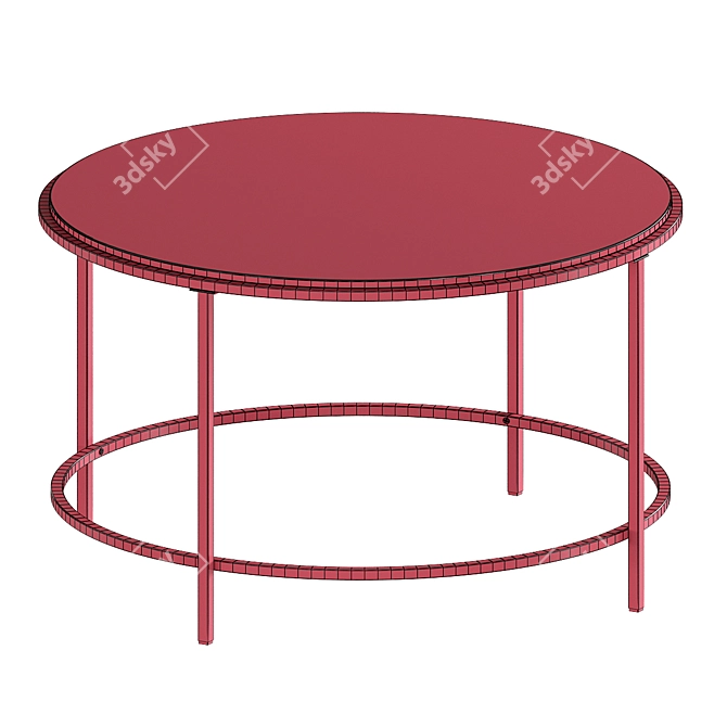 Sleek Savings: Emersyn Coffee Table 3D model image 3