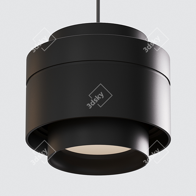 Zoom Pendant Lamp: Perfect Spot Lighting 3D model image 2