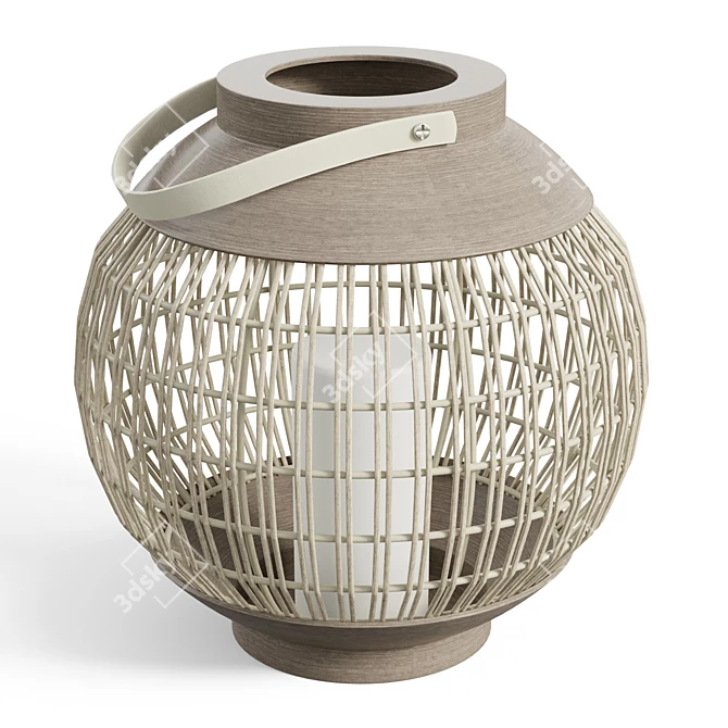 Glowing Sand Lantern - Battery Operated 3D model image 1