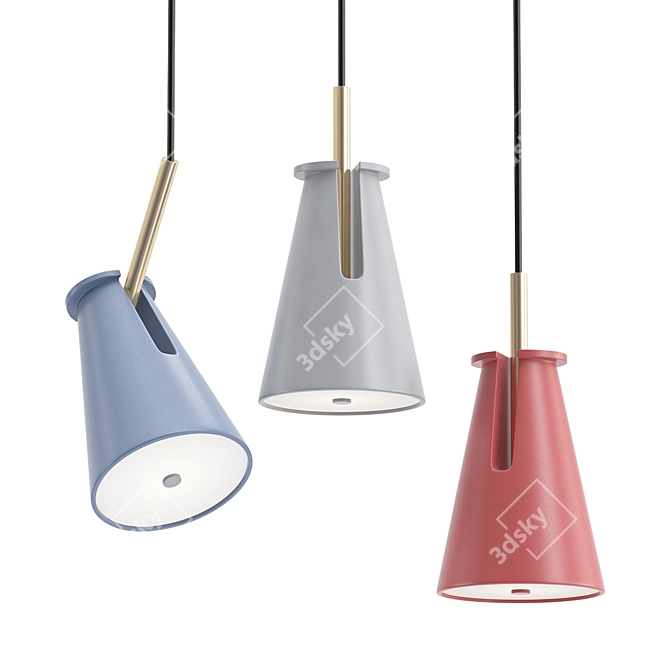 Modern Design Lamps by MAIT 3D model image 1