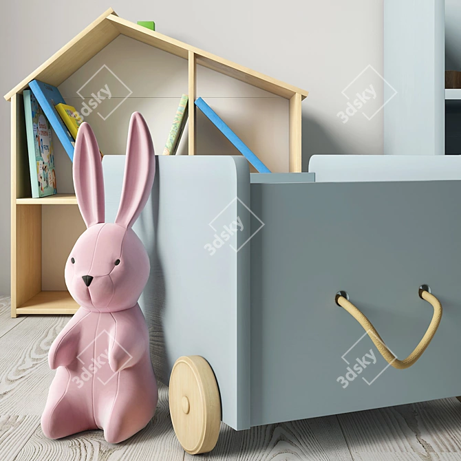 Kids' Playtime Set 3D model image 2