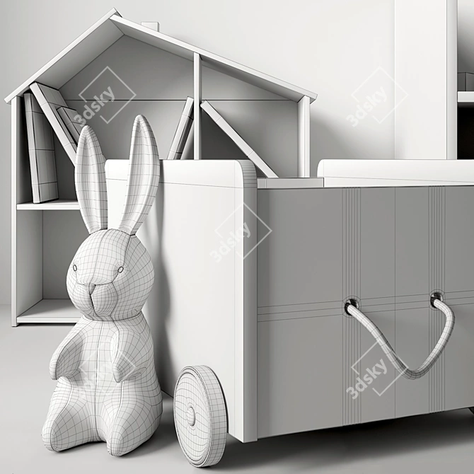 Kids' Playtime Set 3D model image 4