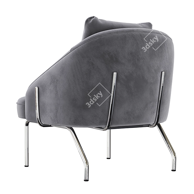 Modern Bahia Armchair: Stylish Comfort for Every Home 3D model image 5