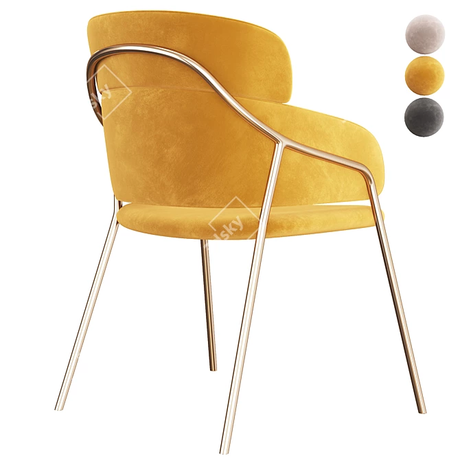 Strike Chair - Modern Ergonomic Seating 3D model image 4