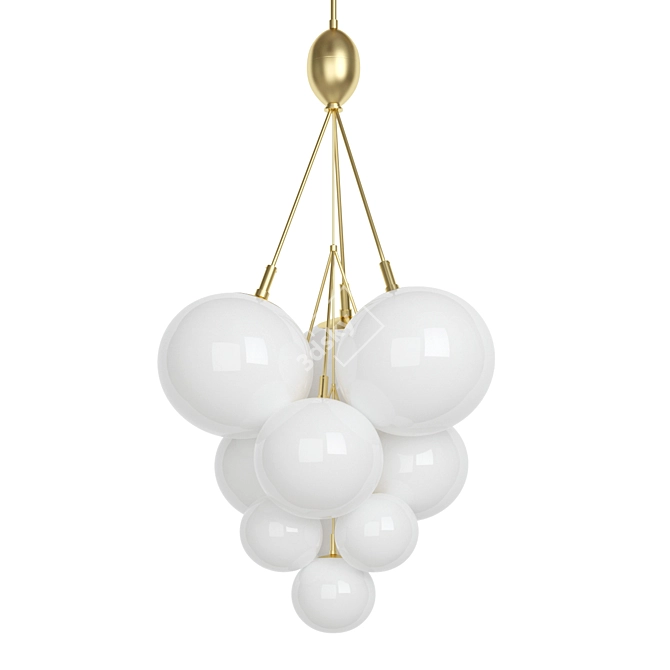 Elegant Vino Chandelier: Exquisite Design & Stunning Illumination 3D model image 1