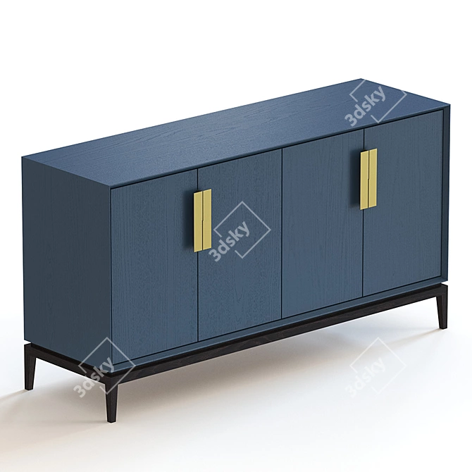 Stylish "Fine" Chests of Drawers 3D model image 4