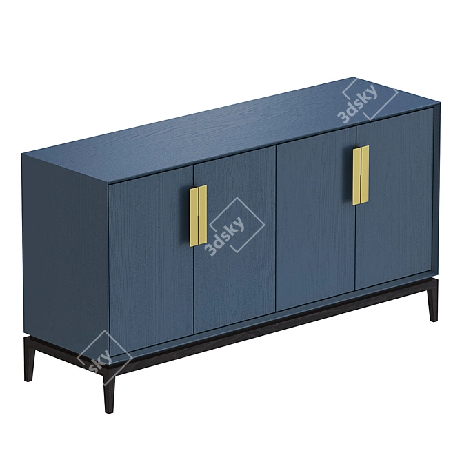 Stylish "Fine" Chests of Drawers 3D model image 11