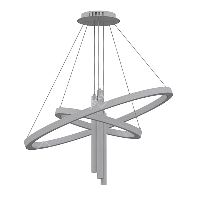 Nordic Elegance Pendant Light 3D model image 2