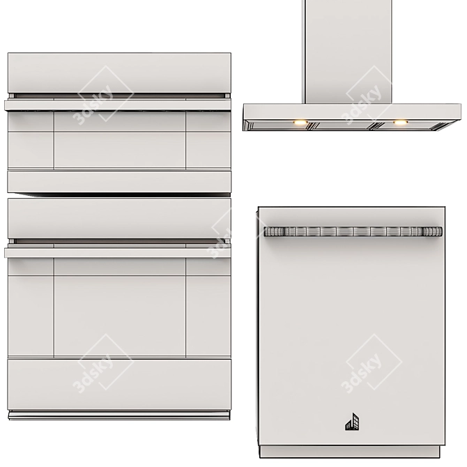 jennair Appliance-AR Studio: Home Appliance 3D Models 3D model image 6