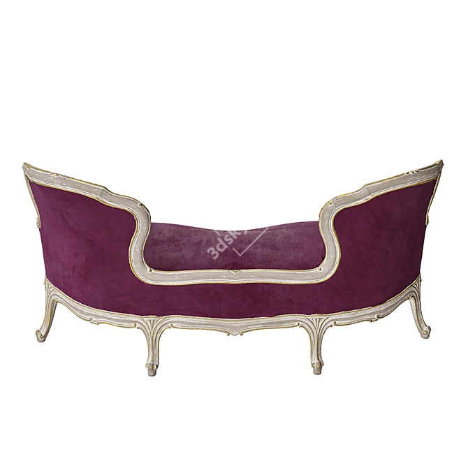 Roberto Giovannini Lowpoly Art Sofa 3D model image 3