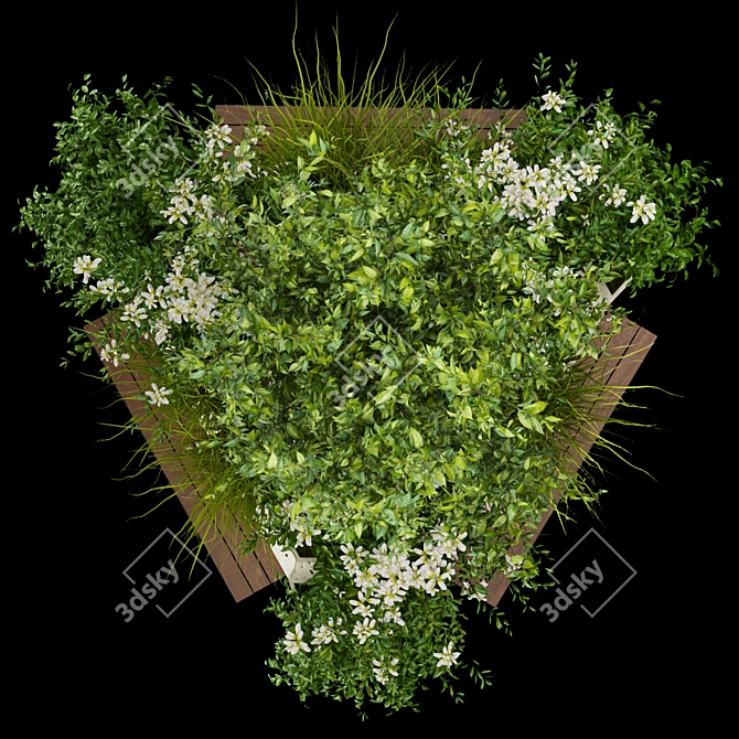 Urban Outdoor Bench - Collection Plant Vol 251 3D model image 2