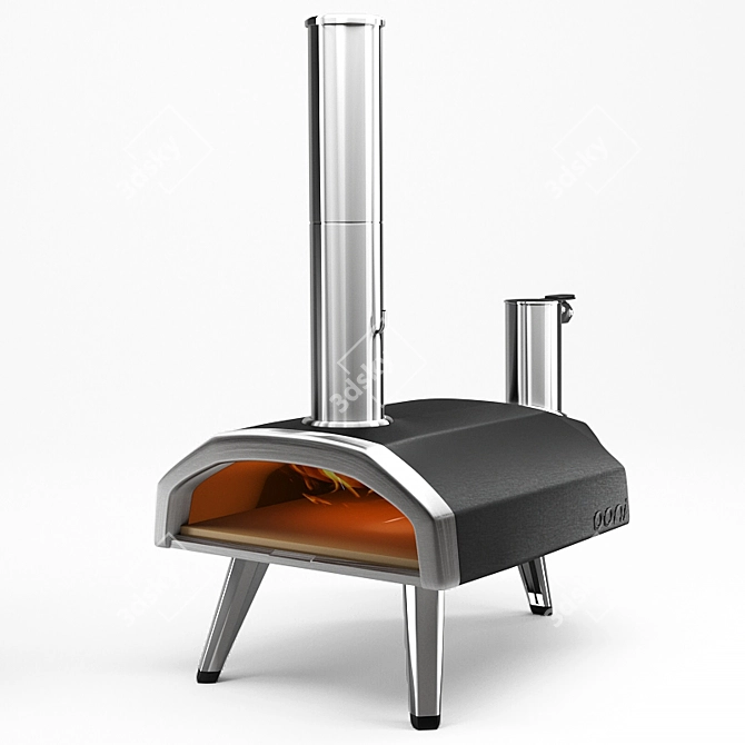 Ooni Outdoor Pizza Oven: Perfect for Delicious Homemade Pizzas 3D model image 1