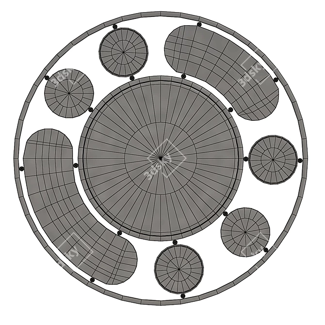 Sunbeam Solar Mirror 3D model image 3