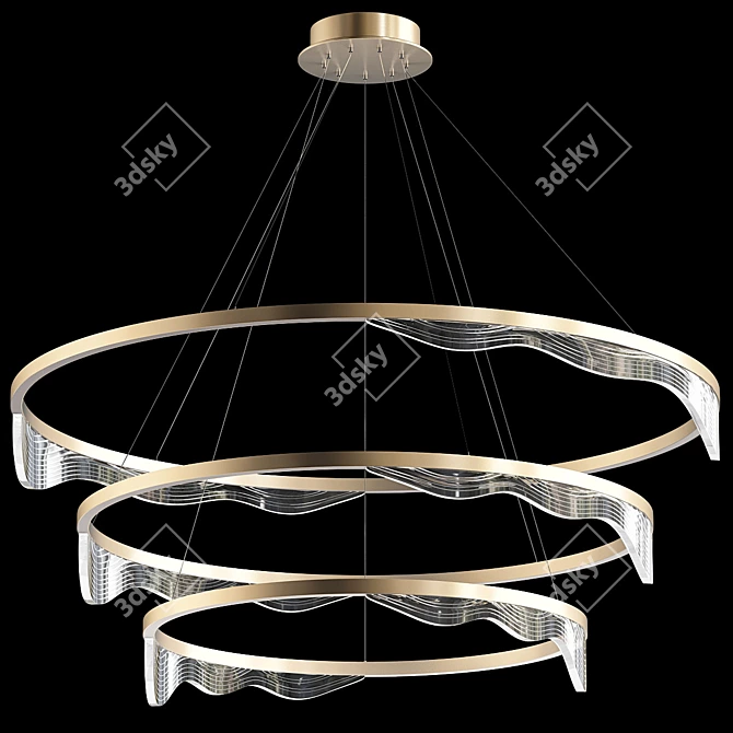 Hanna B P542 Modern Design Lamp 3D model image 1