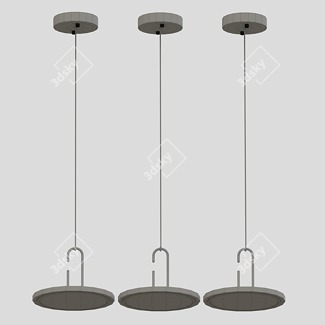 Sleek Lampatron: Modern Lighting Solution 3D model image 6