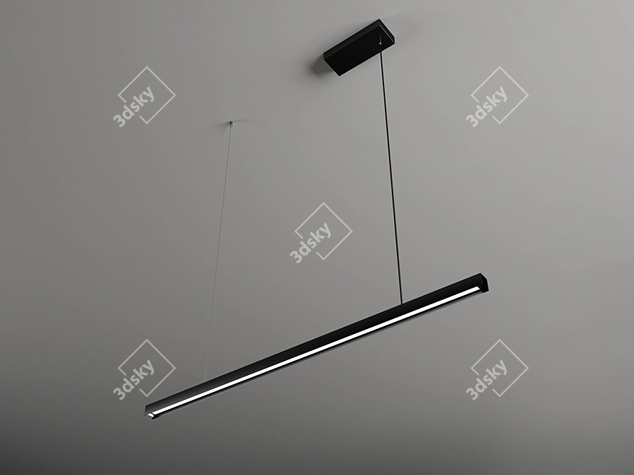 Versatile Pendant Lamp: Careny 3D model image 4