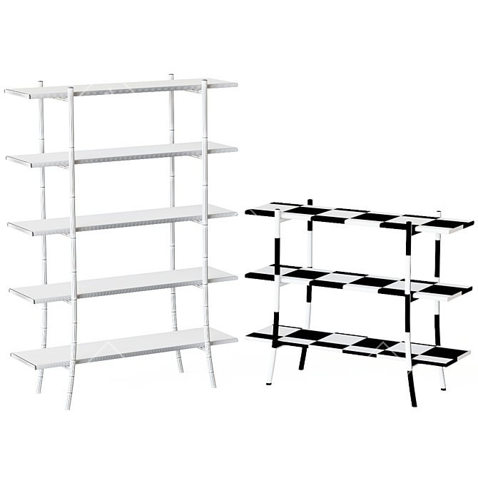 Ariake Skyladder Shelves 3D model image 3