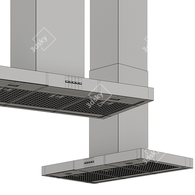 Sleek Plane Extract: Enhancing Kitchen Efficiency 3D model image 2