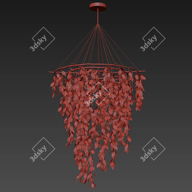 Zagg Ceiling Lamp Design: Modern & Elegant 3D model image 6