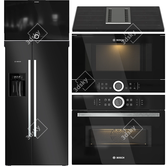 Bosch Serie 8: Perfect Kitchen Collection 3D model image 1