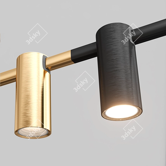 Magnetic Scandi Lamps Set 3D model image 3