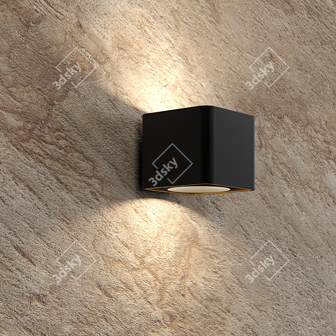 Rockstone Taupe: High-def Textured PBR Material 3D model image 2